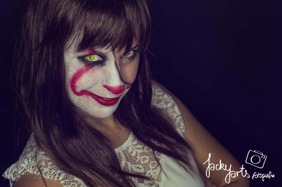 DIY Halloween Make-Up „Horror-Clown“